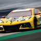 LE MANS, FRANCE - JUNE 5: The #64 Corvette Racing - Chevrolet Corvette C8.R of Tommy Milner, Alexander Sims, and Nick Tandy in action at the Le Mans 24 Hour Test Day on June 5, 2022 in Le Mans, France.